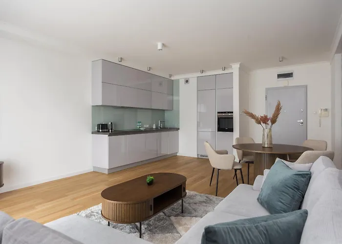 公寓 Wilanow Branickiego Deluxe 华沙